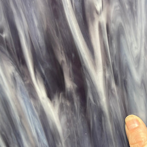 A0197S CG armstrong clear opal cobalt purple streaky 10 x 16