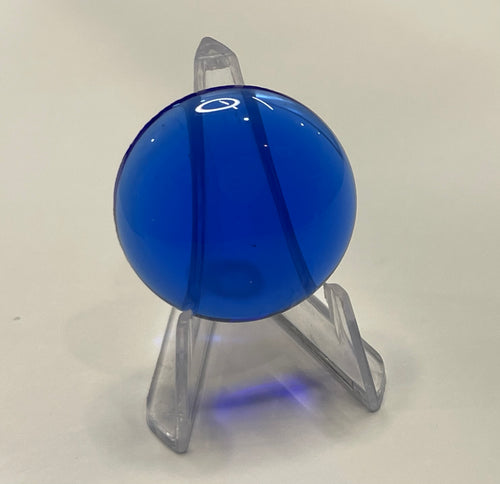 25mm cobalt blue smooth jewel