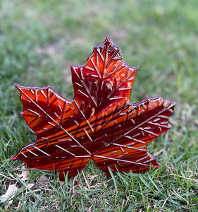pre-cut maple leaf