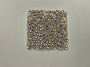 trichroic pearl square jewel