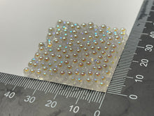 Load image into Gallery viewer, trichroic pearl square jewel