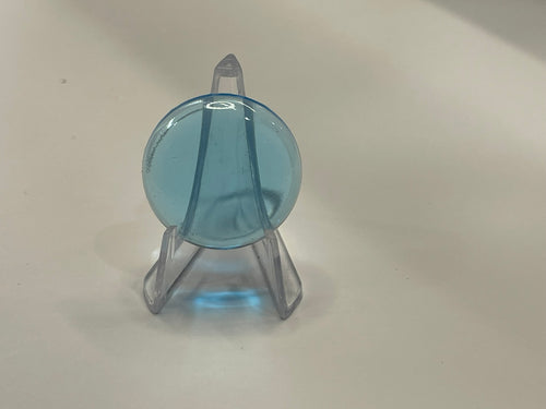 25mm light aquamarine smooth jewel