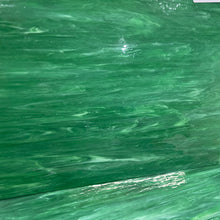 Load image into Gallery viewer, AG131 artisan glass green &amp; white 12 x 15
