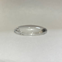 Load image into Gallery viewer, SALE: 40mm x 30mm smooth oval clear jewel