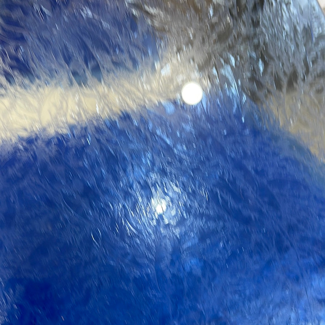 Light Blue Single Glue Chip River House Glass light-blue-single-glue-chip-river-house-glass