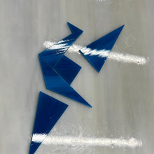 Load image into Gallery viewer, pre-cut origami crane for copper foil (may be made to order, please allow 1 week to ship)