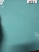 Load image into Gallery viewer, B016130 bullseye robin’s egg blue opal double rolled 90 COE 8.75 x 10