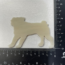 Load image into Gallery viewer, pre-cut pug, approximately 2” x 3”