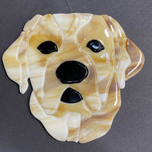 Load image into Gallery viewer, Labrador Retriever stained glass suncatcher