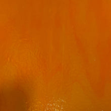 Load image into Gallery viewer, B002530 bullseye tangerine orange opalescent double rolled 90 COE 8.5 x 10