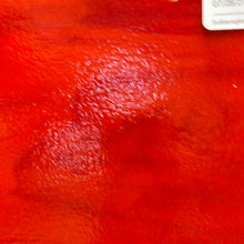 Load image into Gallery viewer, B002450 bullseye tomato red thin 90 COE 8.75 x 10
