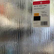 Load image into Gallery viewer, B110146 bullseye clear accordion iridescent 90 COE 8.75 X 10
