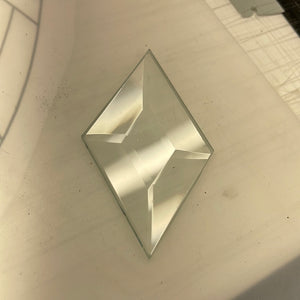 1.75 x 3 diamond bevel