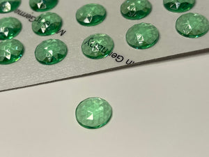 SALE: 11mm green uranium faceted