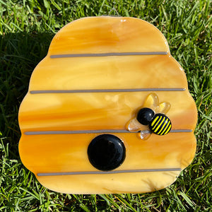 Bee hive suncatcher
