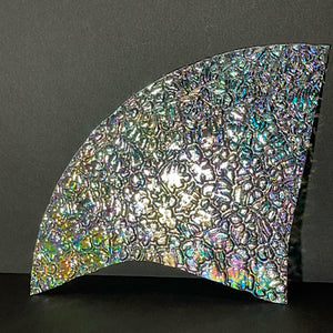 CBS mixture dichroic figure c wissmach clear 96 COE, 1 quarter circle odd sizes