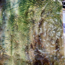 Load image into Gallery viewer, YGU5014 uroboros by youghiogheny brown &amp; green herringbone 9 x 14