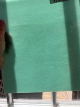 Load image into Gallery viewer, B016130 bullseye robin’s egg blue opal double rolled 90 COE 8.75 x 10