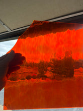 Load image into Gallery viewer, OHH1F oceanside happy hour aperol spritz waterglass 96 COE 10 x 10 (odd sizes)