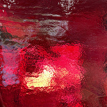 Load image into Gallery viewer, B131100 bullseye cranberry pink, transparent 90 COE, 8 x 10