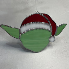 Load image into Gallery viewer, Sale:Baby Yoda Santa Ornament