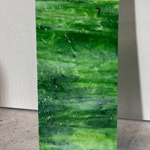 Y6574 uroboros by youghiogheny emerald, spring & light green granite mot 12x12