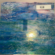Load image into Gallery viewer, Y65851 uroboros sky blue, sea green, white, gold pink 11.5 x 12