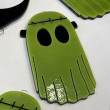 Load image into Gallery viewer, Frankenghost stained glass suncatcher, 2 sizes