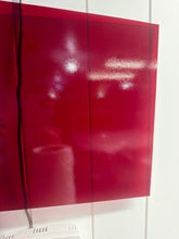 Load image into Gallery viewer, O152S oceanside ruby red smooth cathedral 96 COE 12 x 12