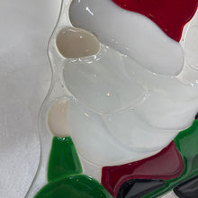 Load image into Gallery viewer, Santa on a Scooter stained glass suncatcher