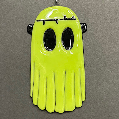 Frankenghost stained glass suncatcher, 2 sizes