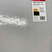Load image into Gallery viewer, B0092030 bullseye warm white opalescent double rolled 90 COE 8.75 x 10