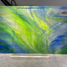 Load image into Gallery viewer, WI196L wissmach dark blue, purple, green, white 8 x 13.5