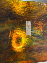 Load image into Gallery viewer, Y6595IR uroboros by youghiogheny blue, yellow, red, orange iridescent granite mot 12x12