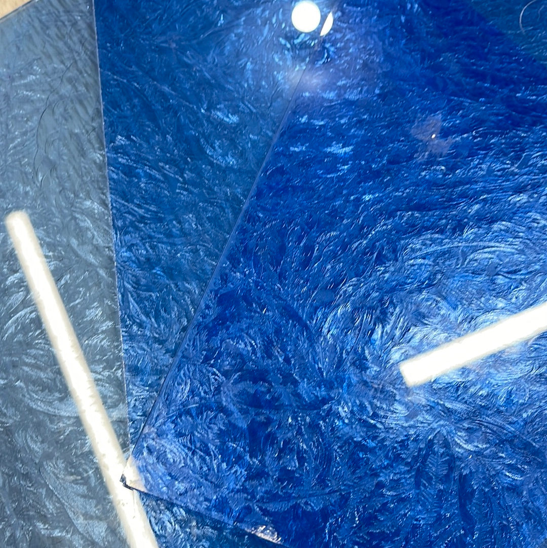 Light Blue Single Glue Chip River House Glass light-blue-single-glue-chip-river-house-glass