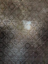 Load image into Gallery viewer, Van Gogh red sparkle on flora (morisco) 12 x 12