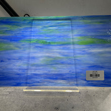 Load image into Gallery viewer, WI196L wissmach dark blue, purple, green, white 8 x 13.5