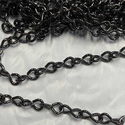 pewter jack chain, 17 gauge, 1 foot