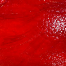 Load image into Gallery viewer, B012400 Bullseye red opal single rolled 90 COE 10 x 10
