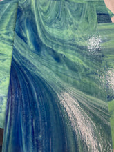 Load image into Gallery viewer, WI9635 wissmach blue, hunter green prisma 96 COE 8 x 14