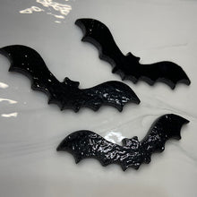 Load image into Gallery viewer, pre-cut black bats 90 COE or 96 COE, 3 pack