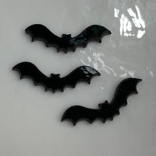 Load image into Gallery viewer, pre-cut black bats 90 COE or 96 COE, 3 pack