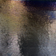 Load image into Gallery viewer, B010044 bullseye black reed rainbow iridescent 90 COE