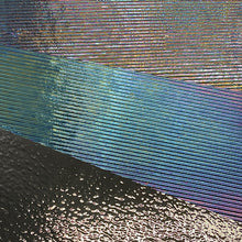 Load image into Gallery viewer, B010044 bullseye black reed rainbow iridescent 90 COE