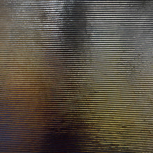 Load image into Gallery viewer, B010044 bullseye black reed rainbow iridescent 90 COE