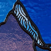 Load image into Gallery viewer, Purple Mountain Majesty pre-cut kit by Hypmatizarism Glass