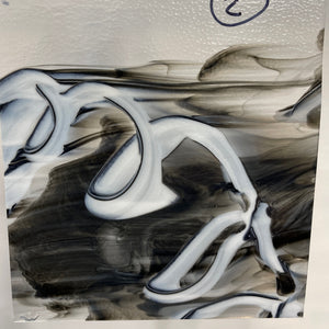 bullseye clear, white, black graffiti 90 COE