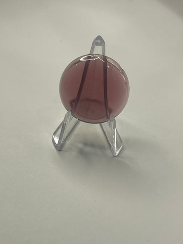 25mm amethyst smooth jewel