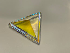 50mm pyramid crystal iridescent