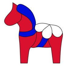 Load image into Gallery viewer, dala horse pre-cut kit